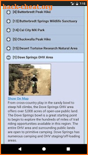 FOJ OHV Map screenshot