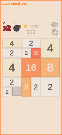 Folding 2048 screenshot