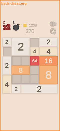 Folding 2048 screenshot