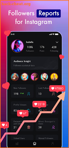 Follower Reports for Instagram screenshot