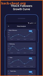 Follower tracker for Instagram screenshot