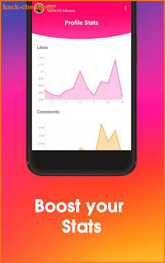 Followers & Likes Stats Booster for Instagram screenshot