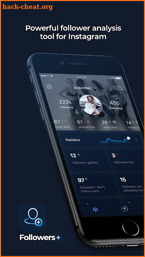 Followers+ Followers Analytics for Instagram screenshot