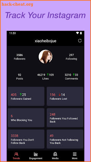 Followers Insight - Analyzer for Instagram screenshot