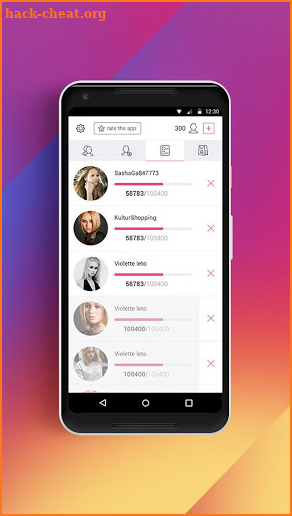 Followers on Instagram screenshot
