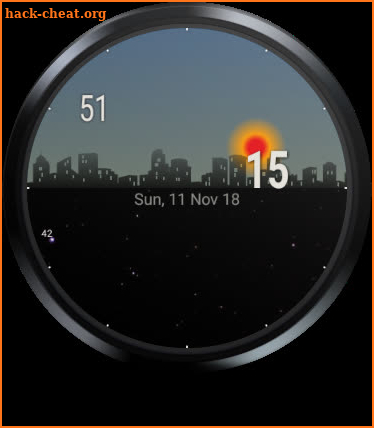 Following The Sun Watch Face f screenshot