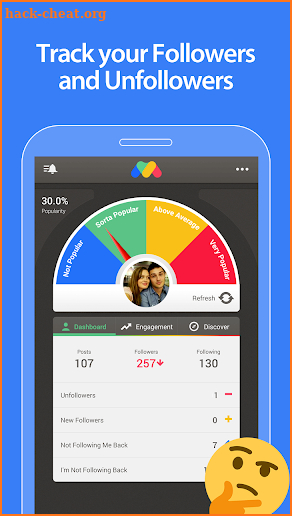 FollowMeter for Instagram screenshot
