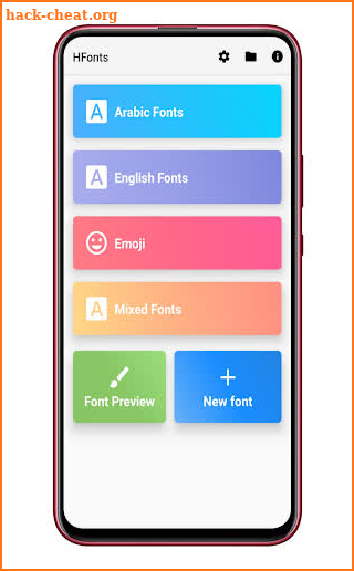Font & Emoji for Huawei & Honor (HFonts) screenshot