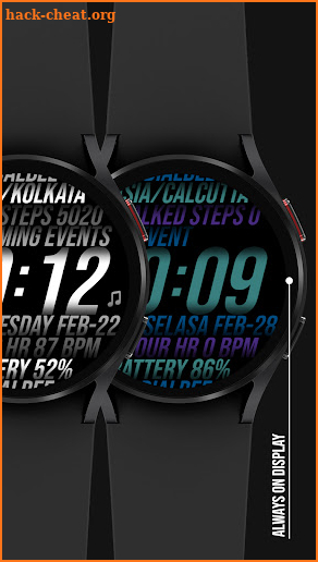 Font Art Watch Face 010 screenshot