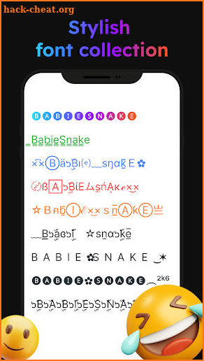 Font changer - Font keyboard screenshot