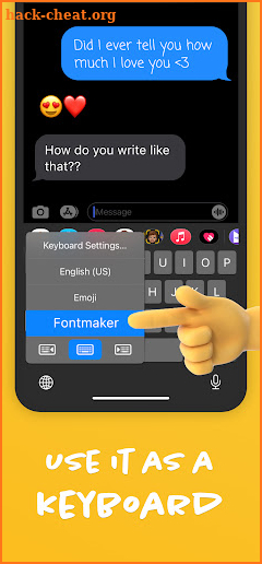 Fontmaker screenshot