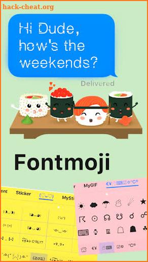 Fontmoji screenshot