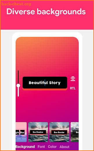 Fonto - story font for IG screenshot