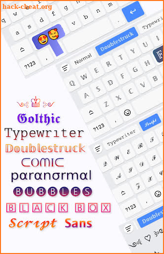 Fonts Aa - Fonts Keyboard & emoji screenshot