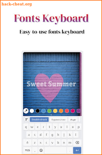 Fonts Aa - Fonts Keyboard & emoji screenshot