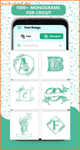 Fonts for Cricut Maker screenshot