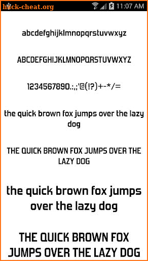 Fonts for FlipFont 50 #6 screenshot