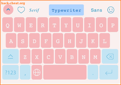 Fonts Keyboard screenshot