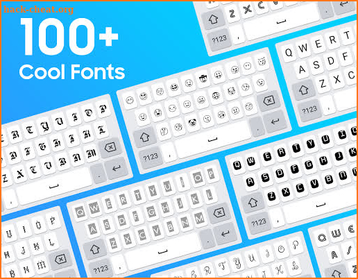 Fonts Keyboard: Stylish Fonts, Emojis, Themes screenshot