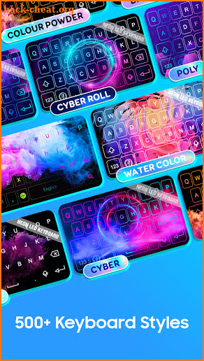 Fonts Keyboard: Stylish Fonts, Emojis, Themes screenshot