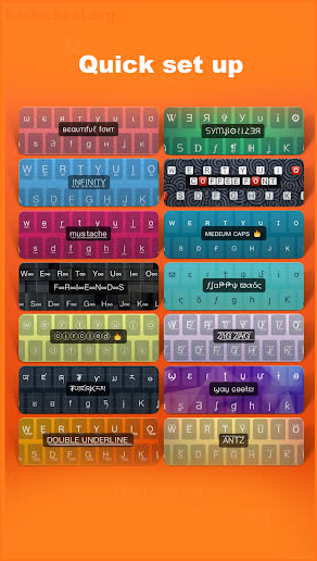 Fonts&Gif Keyboard screenshot