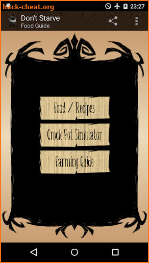 Food Guide for Don't Starve screenshot