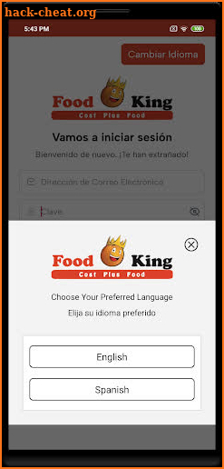 Food King Cost Plus screenshot