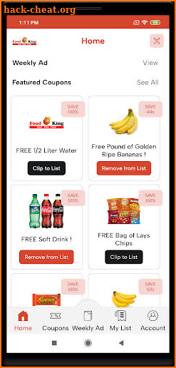 Food King Cost Plus screenshot