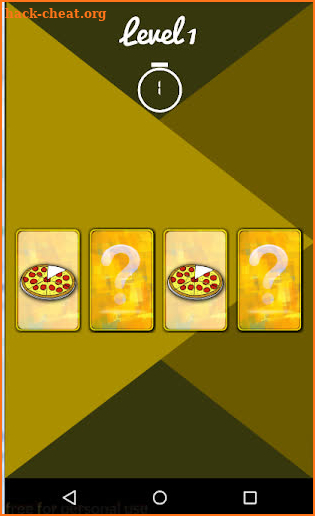 Food Memory Game screenshot