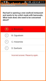 Food Safety Exam Prep screenshot