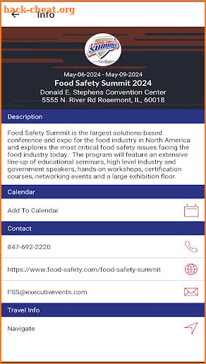 Food Safety Summit screenshot