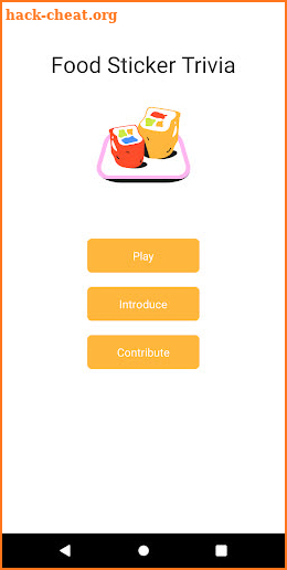 Food Sticker Trivia screenshot