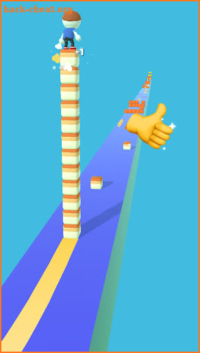 Food Surfer:Cube Surfboard screenshot