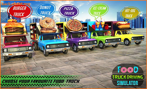 Food Truck Driving Simulator: Food Delivery Games screenshot