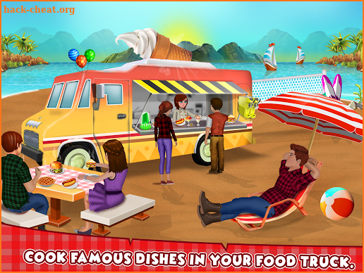 Food Truck Street Kitchen Cooking Games screenshot