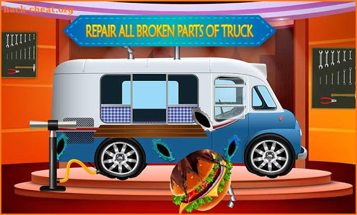 Food Truck Wash & Clean up: Cleaning Games screenshot