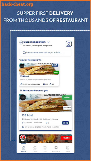 Foodi - Food Delivery screenshot