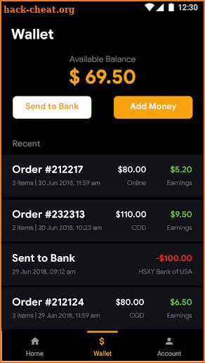 Foodish Delivery Flutter screenshot