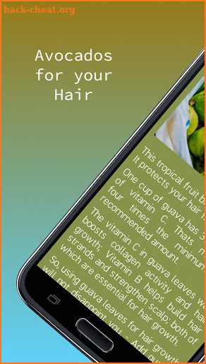 Foods for Hair Growth screenshot