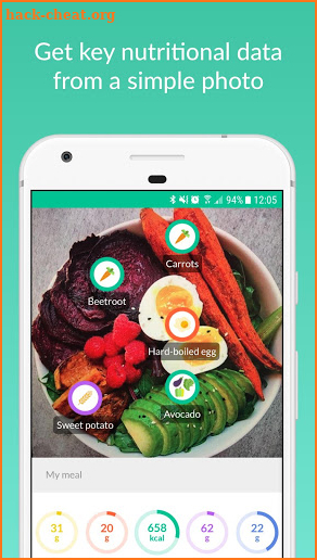 Foodvisor: Calorie Counter, Food Diary & Diet Plan screenshot