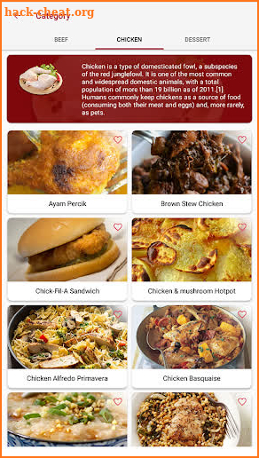 Foody Cook Book screenshot