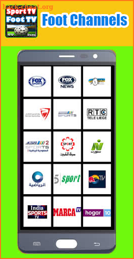 Foot Live TV Channels screenshot