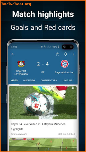 Footba11 - Soccer Live Scores screenshot