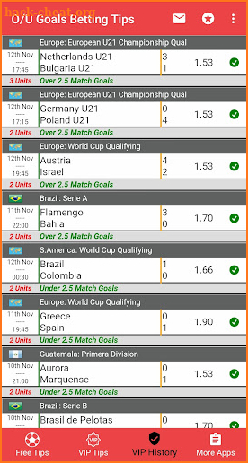 Football Betting Tips - Goals screenshot