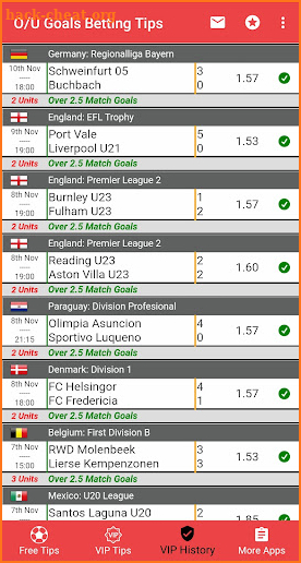 Football Betting Tips - Goals screenshot