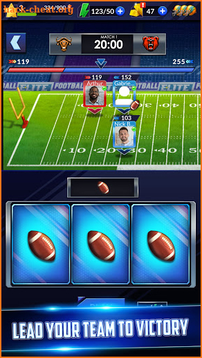 Football Elite: Social American Football Games screenshot