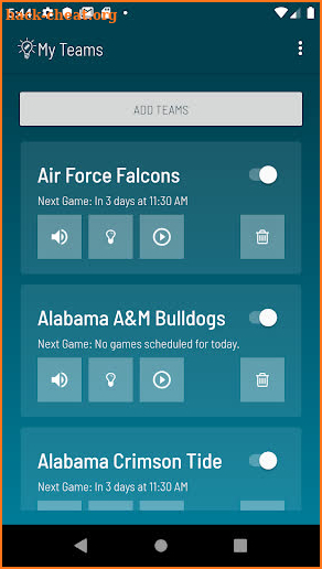 Football Lights for Philips Hue screenshot