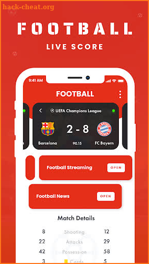 Football - live Score screenshot