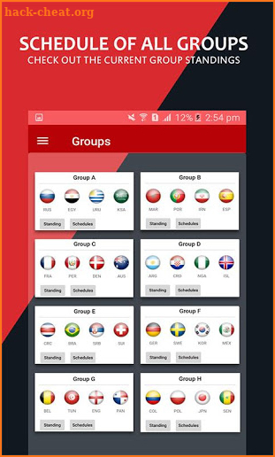 Football Live Score & Schedule App -World Cup 2018 screenshot