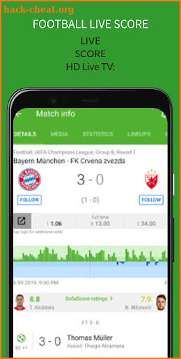 Football Live Score TV PRO screenshot